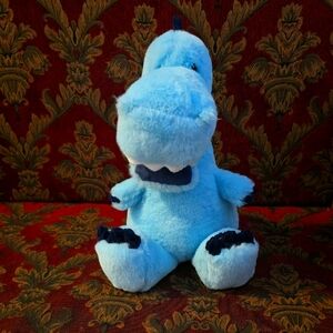 Giggle Scape Blue Dinosaur Plush Toy